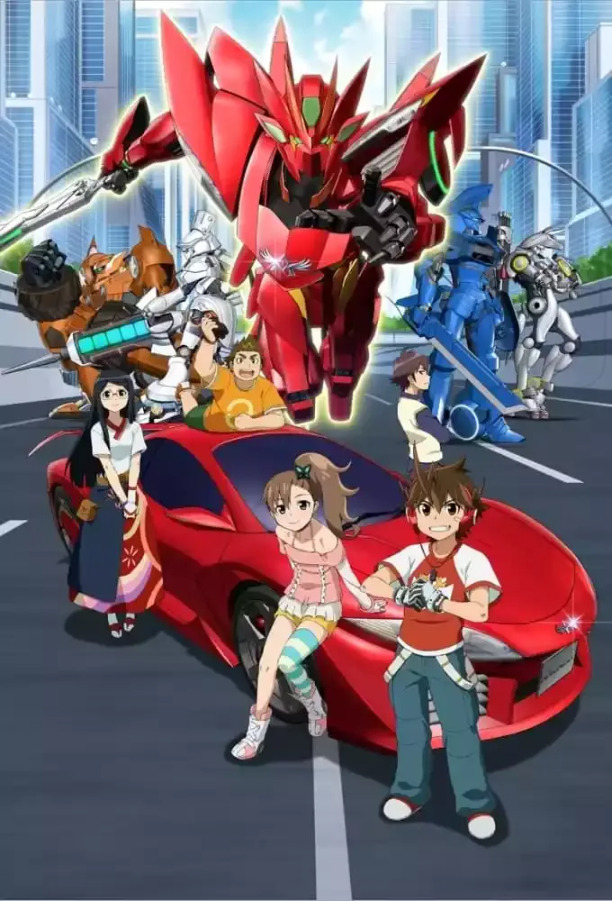 超速变形粤语版720P | 全51集中文字幕 | 机甲赛车热血动画推荐 3
