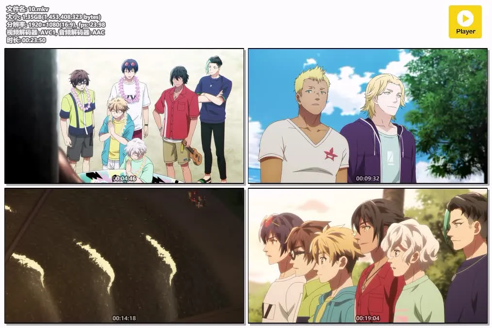 冲浪少年粤语版1080P | 全12集中文字幕 | 青春运动动画推荐 4