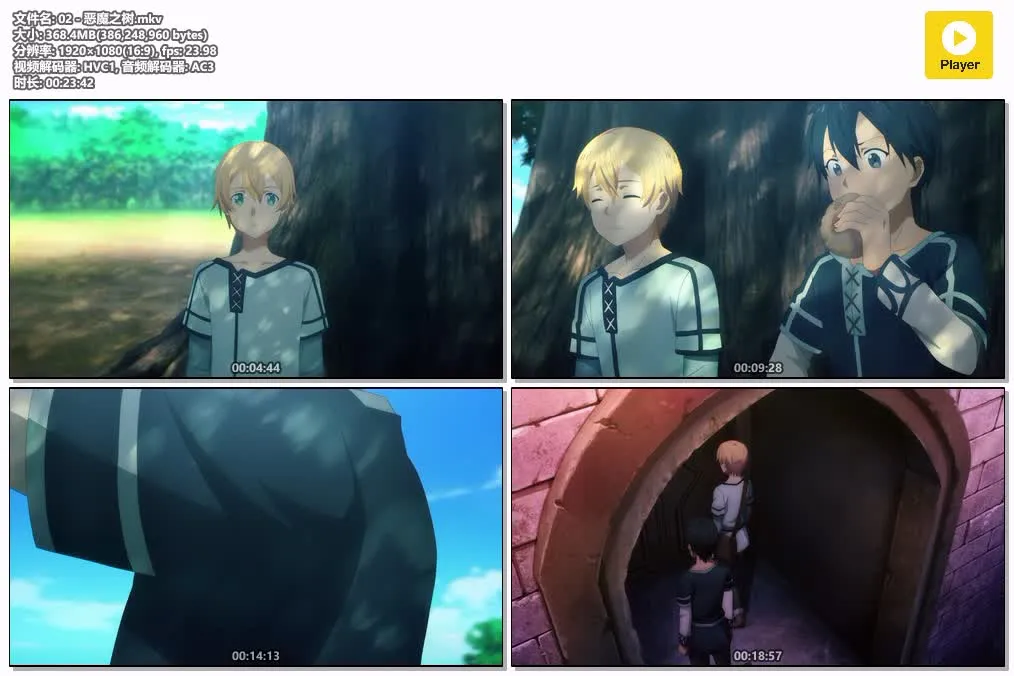 刀剑神域III 粤日双语版高清1080P | 全24集中文字幕 | 奇幻科幻冒险动画推荐 4