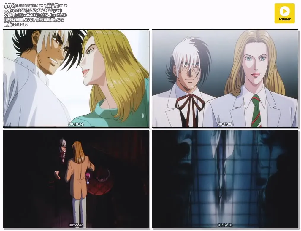 怪医黑杰克剧场版粤日英三语版高清480P | 全3部中文字幕 | 医疗悬疑剧情动画推荐 2
