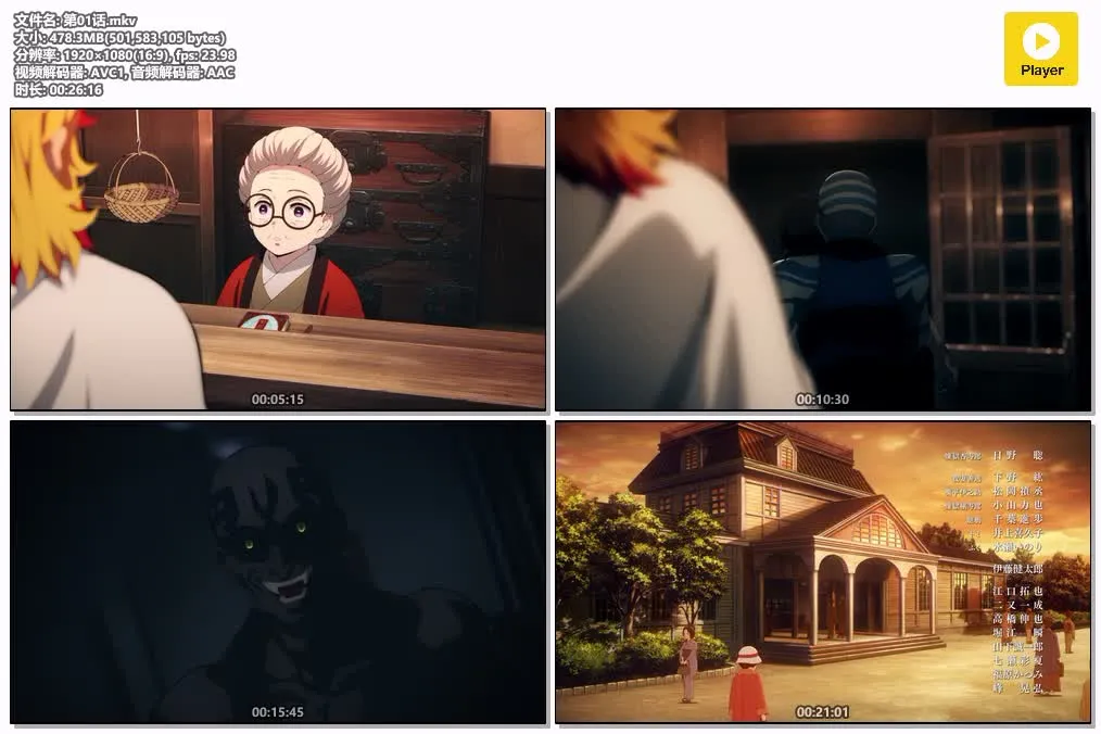 鬼灭之刃 无限列车篇 粤语版高清1080P | 全7集含剧场版中文字幕 | 鬼灭剧场版战斗动画推荐 4