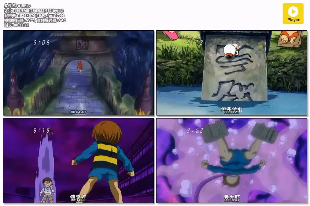 鬼太郎 S5 粤语版高清576P | 全52集中文字幕 | 经典妖怪奇幻动画推荐 4