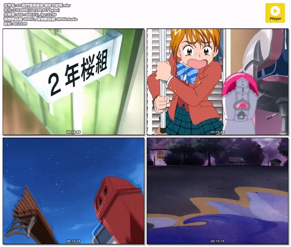 光之美少女 PrettyCure 粤语版高清480P | 全49集无字幕 | 魔法少女战斗动画推荐 4