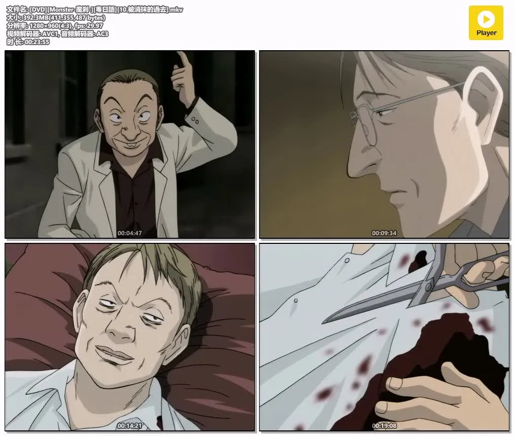 怪物 Monster 粤日双语960P高清 | 全74集附中文字幕 | 悬疑心理推理动画 4