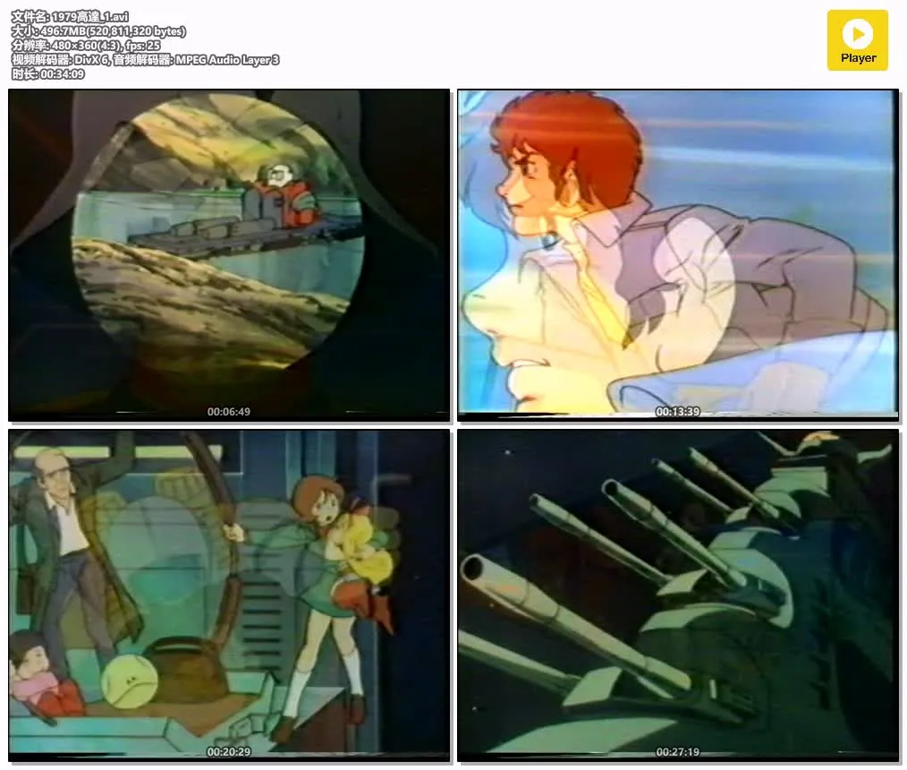 机动战士高达1979 粤语标清版 | 全25集无字幕 | 高达系列经典开山之作 2