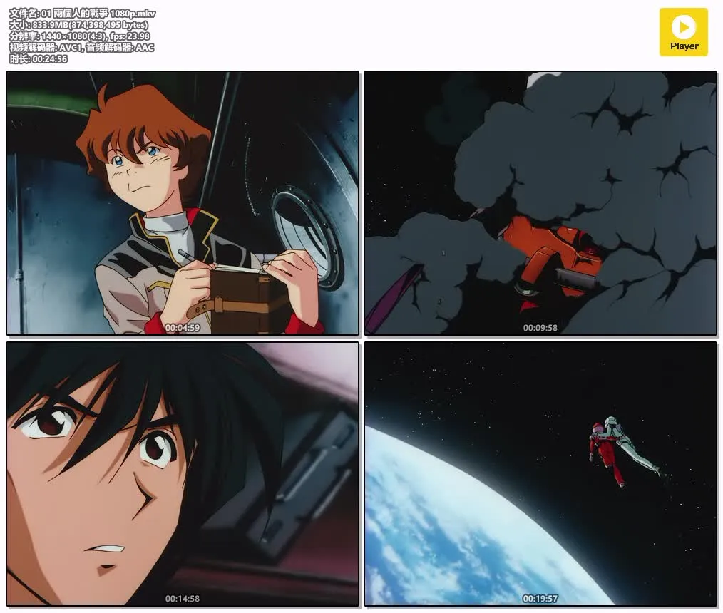 1995 高达第08MS小队 粤日英三语版全12集 | 1080P高清中文字幕 | 经典机战科幻动画 4