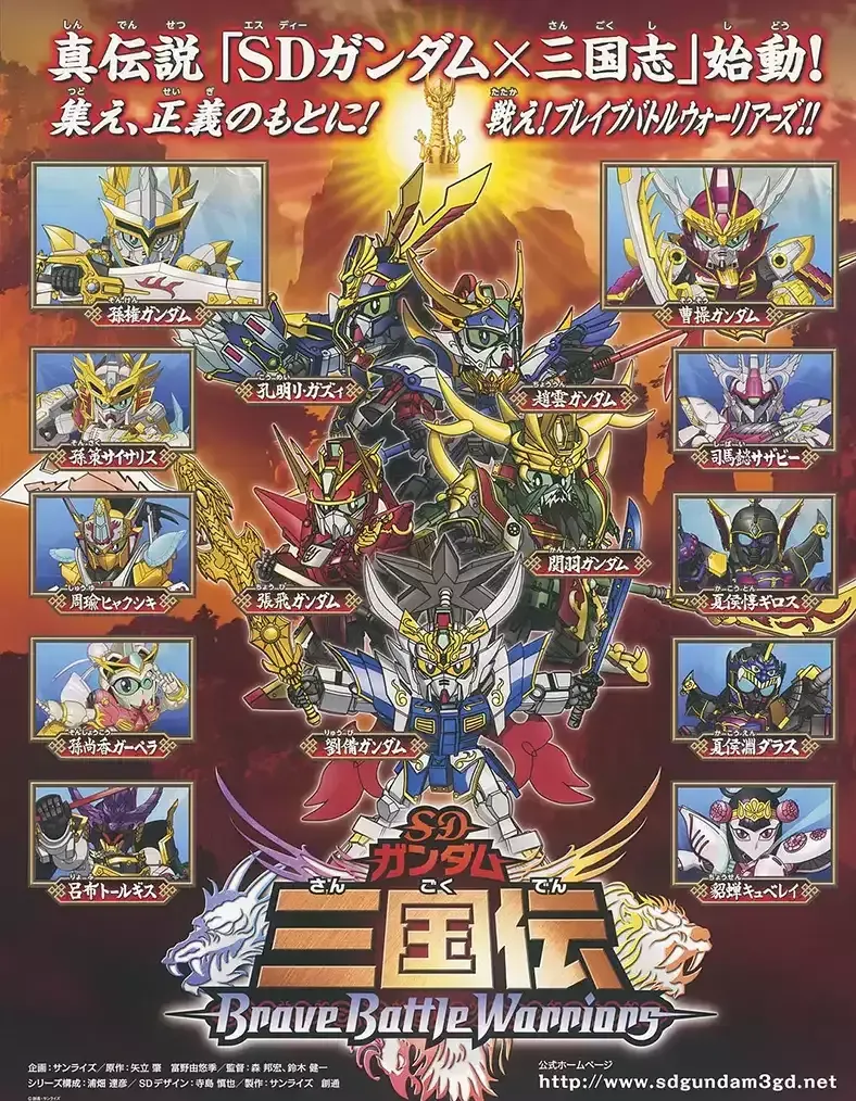 高达三国传 粤国日三语版全51集 | 1080P高清中文字幕 | 经典机战历史改编动画 3