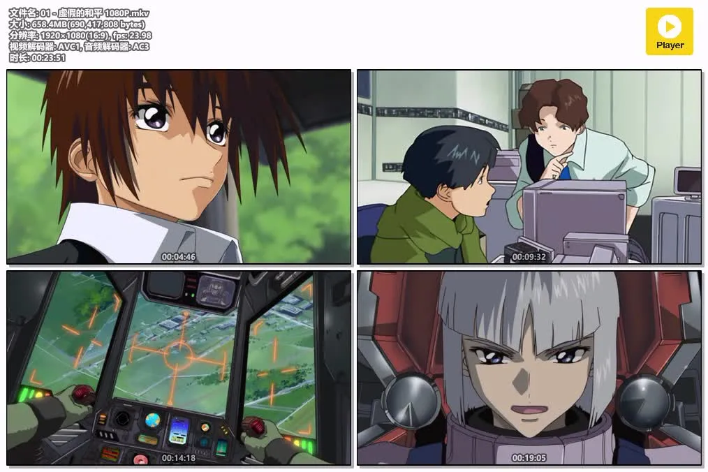 高达SEED 粤日双语版全48集 | 1080P高清中文字幕 | 经典机战科幻动画 4