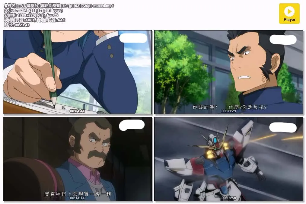 高达创战者 粤语版全25集 | 720P高清中文字幕 | 经典机战竞技动画 4