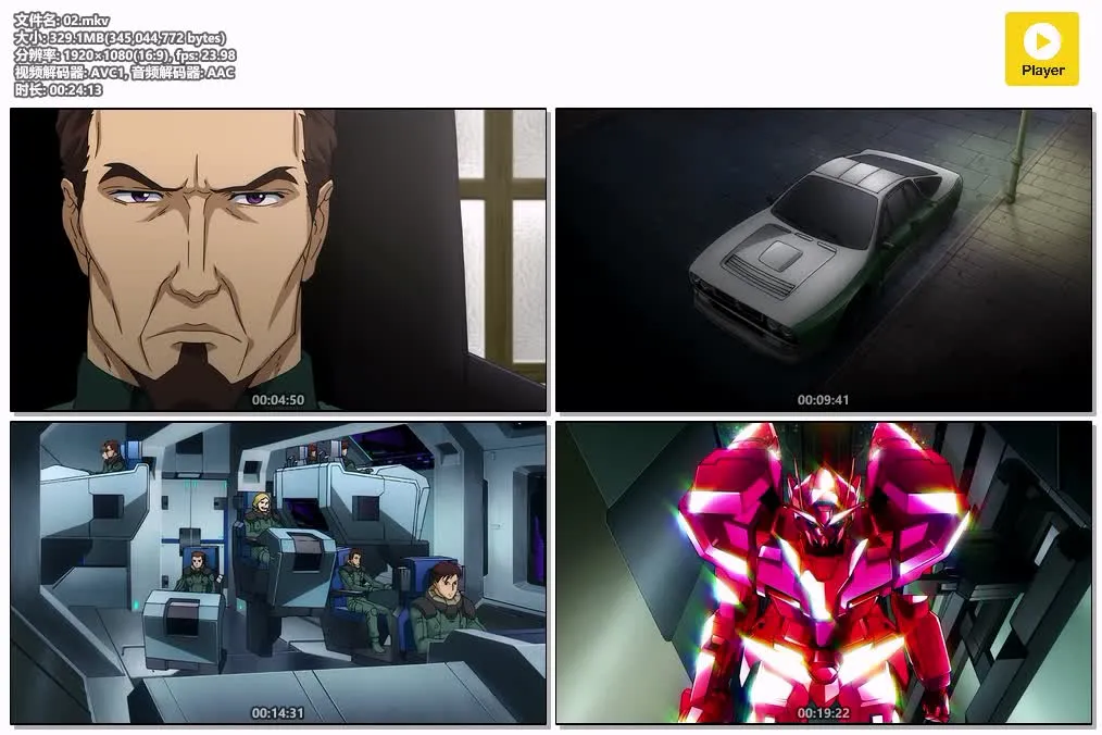 高达00 第2季 粤语版全25集 | 1080P高清中文字幕 | 经典机战科幻动画 4