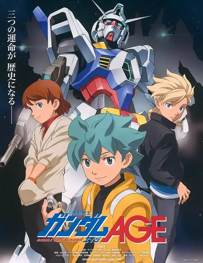 机动战士高达AGE粤语版高清1080P | 全49集中文字幕 | 高达系列跨世代机战动画推荐 3