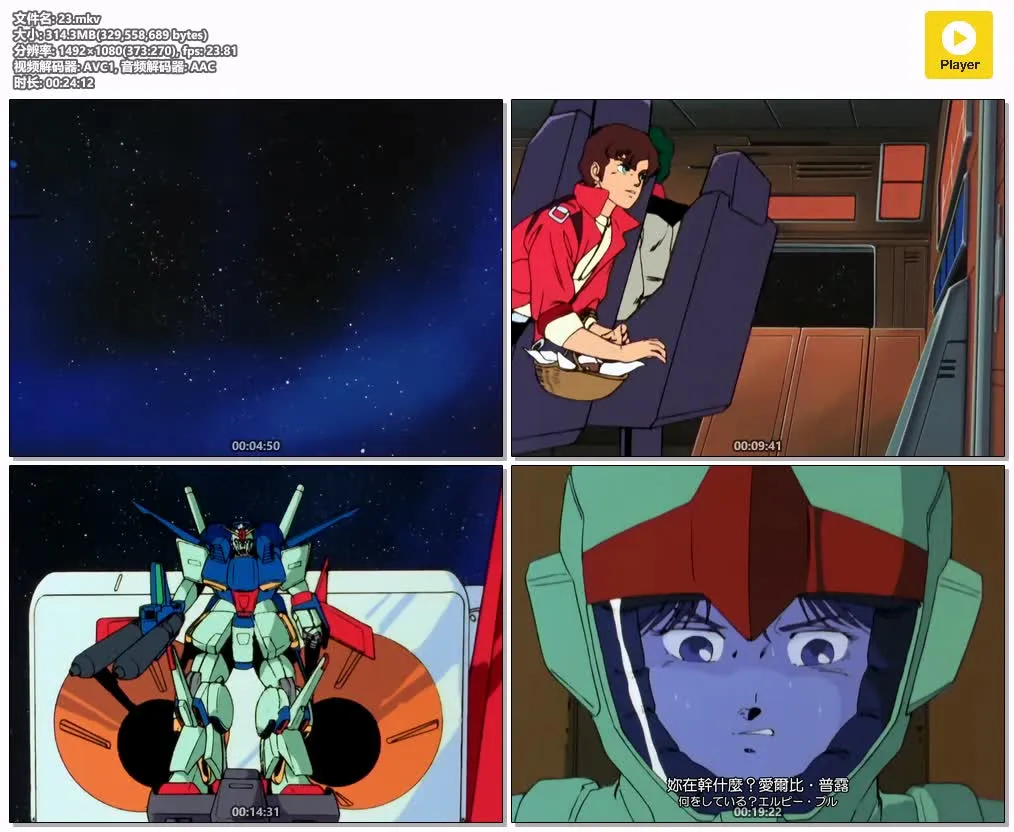 机动战士高达ZZ粤语版高清720P | 全47集中文字幕 | 高达系列经典机战动画推荐 4
