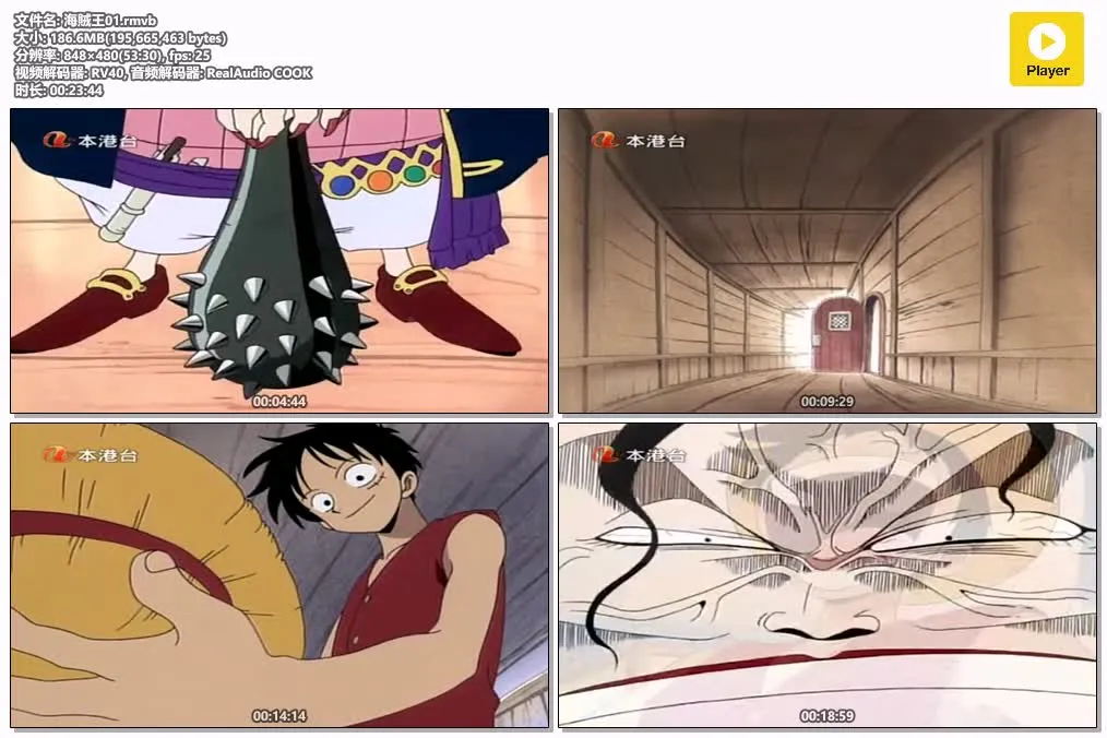 海贼王粤语版高清480P | 全52集无字幕 | 经典冒险热血动画推荐 4