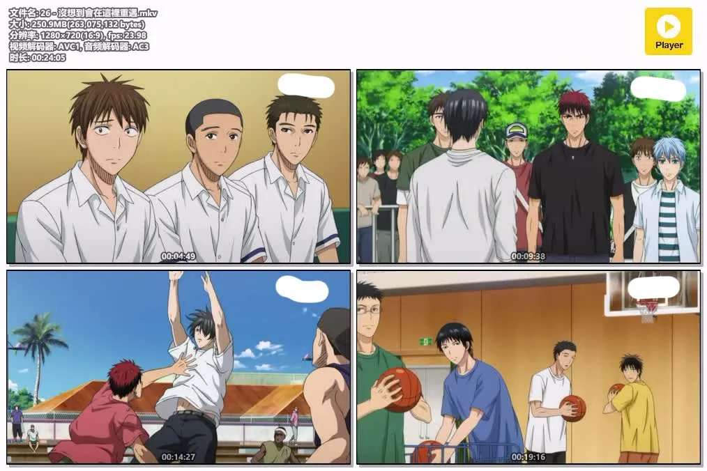 黑子的篮球第二部粤日双语版720P高清 | 全25集中文字幕 | 热血运动青春动画推荐 4