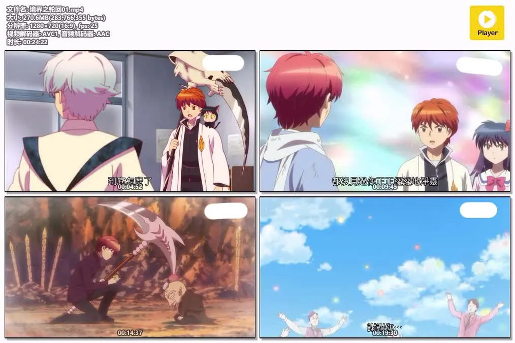 境界之轮回 第三季 粤语版 720P | 全25集中文字幕 | 奇幻搞笑·校园灵异 4
