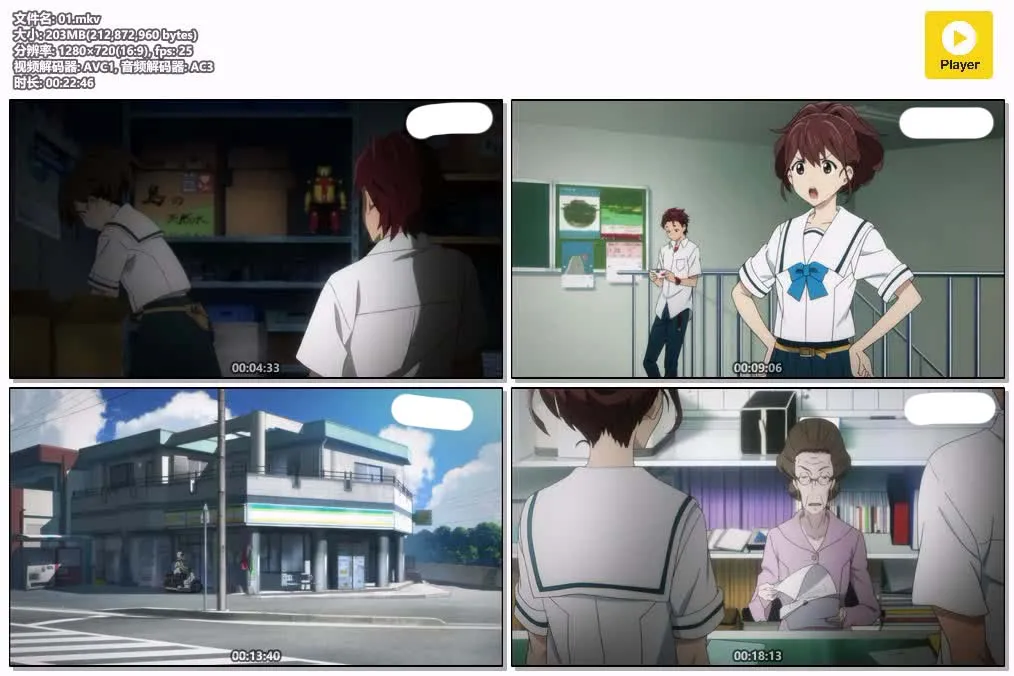机器人笔记 粤日双语版 720P | 全22集中文字幕 | 科幻青春·悬疑冒险 4