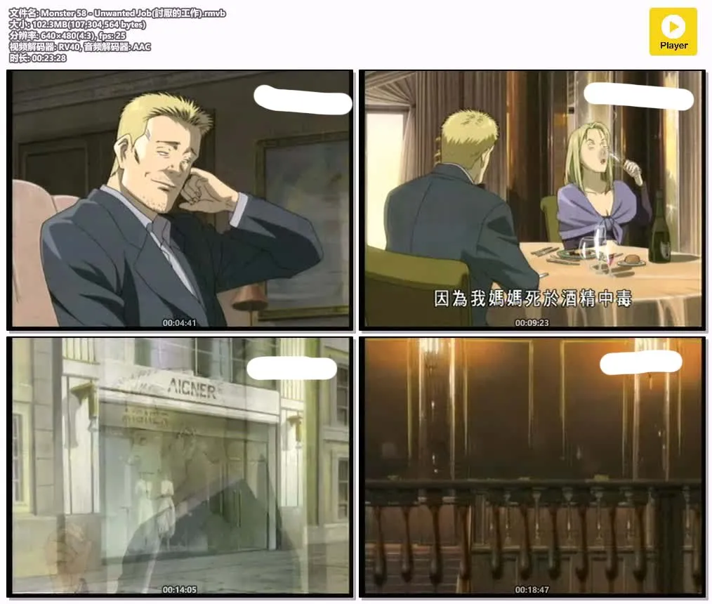 Monster 魔剎 粤语版 480P | 全74集 中文字幕 | 悬疑・惊悚・心理・犯罪动画 4