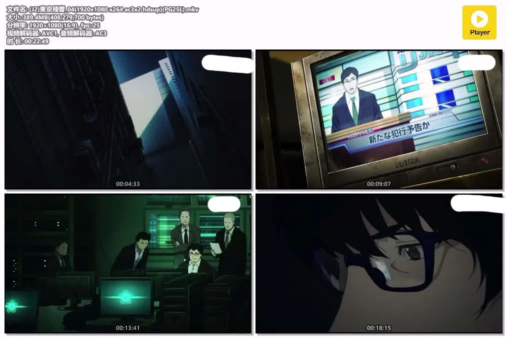 东京残响 粤日双语版1080P | 全11集中文字幕 | 悬疑推理动画推荐 4