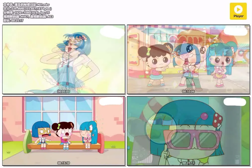 潘及的秘密日记 粤语版1080P | 全26集中文字幕 | 校园日常动画推荐 4