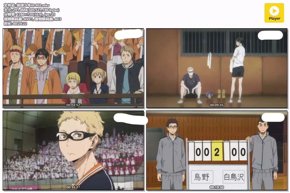 排球少年III 粤日双语版720P | 全10集中文字幕 | 热血体育动画推荐 4