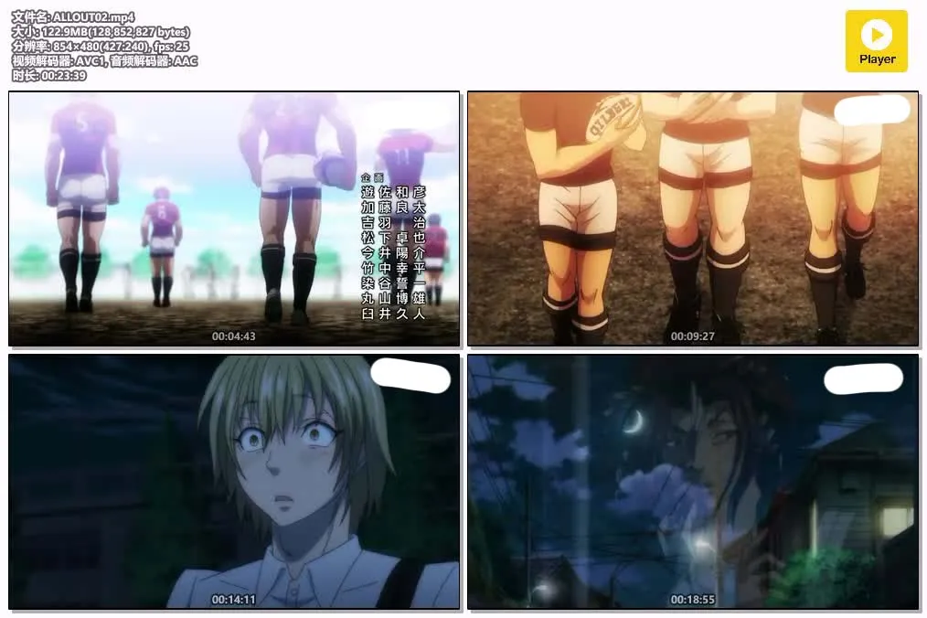 全力达阵粤语版480P | 全25集无字幕 | 热血运动·美式橄榄球动画 4