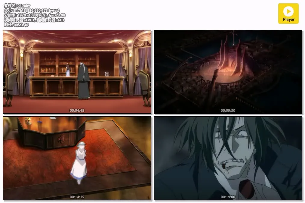 圣魔之血粤日双语版全24集 | 1080P高清中文字幕 | 奇幻动作吸血鬼动画推荐 4
