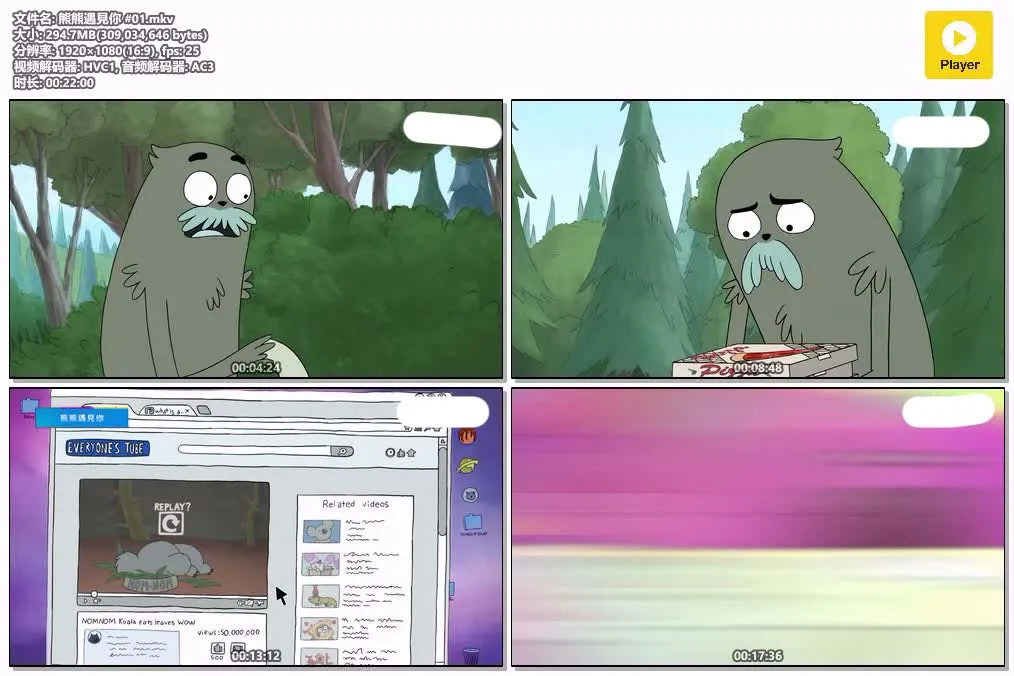 熊熊遇见你 全13集 粤英双语版 | 1080P高清 | 搞笑治愈动画推荐 4