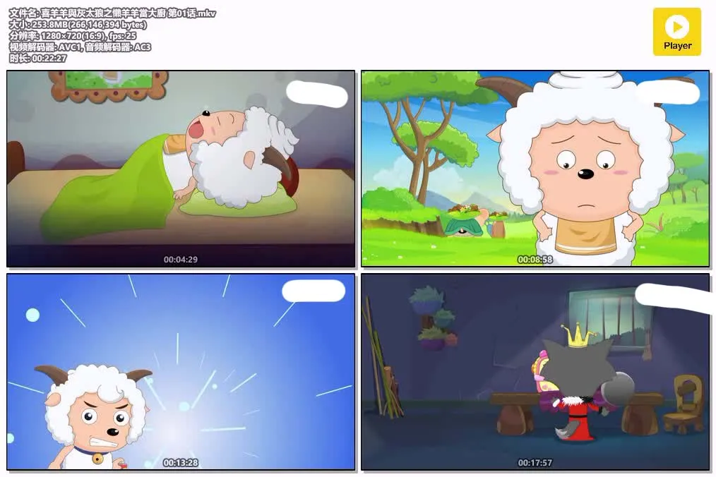 喜羊羊与灰太狼之懒羊羊当大厨 全52集 粤语版 | 720P高清 | 搞笑美食儿童动画推荐 4