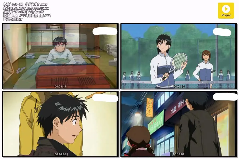 幸运女神 粤日双语全26集 | 576P高清 | 中文字幕 | 经典恋爱奇幻动画推荐 4