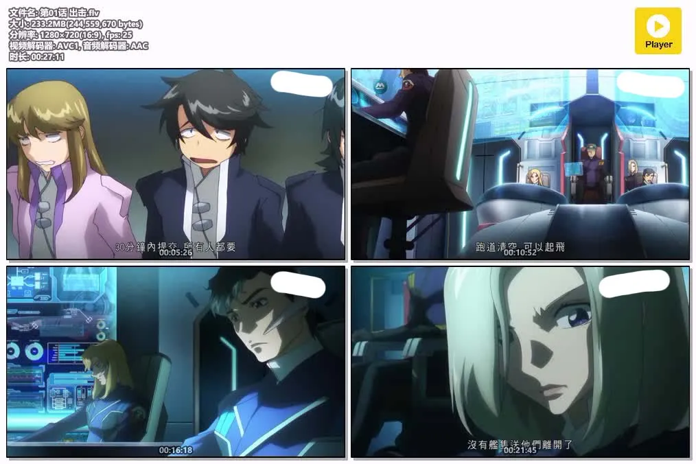 银河机攻队 粤语版全24集 | 720P高清 | 无字幕 | 机甲科幻热血动画推荐 4