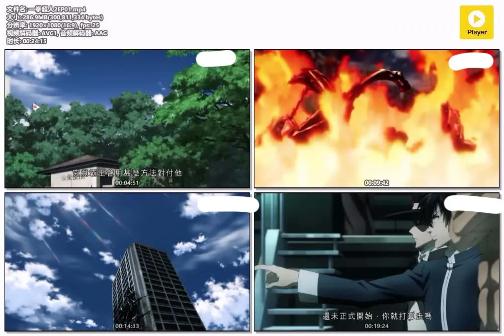 一拳超人 第二季 粤语版全12集 | 1080P高清 | 中文字幕 | 热血战斗动画推荐 4