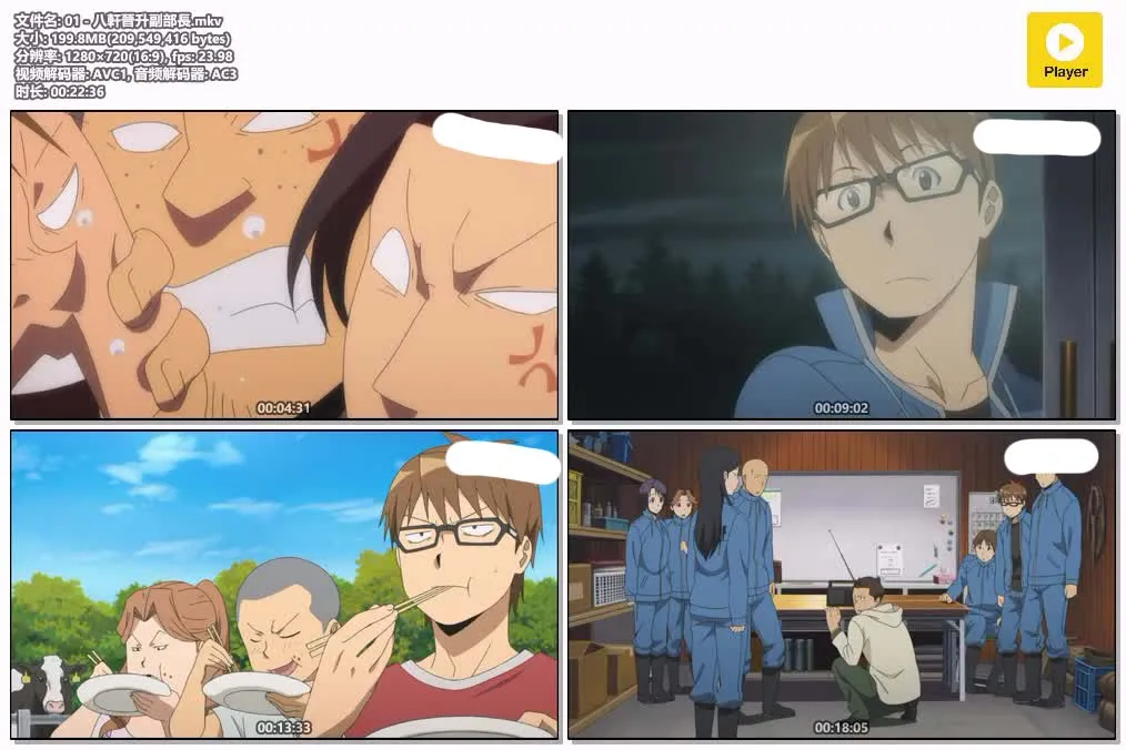 银之匙第二季粤日双语版全11集 | 720P高清 | 校园励志动画 | 温馨治愈必看 4