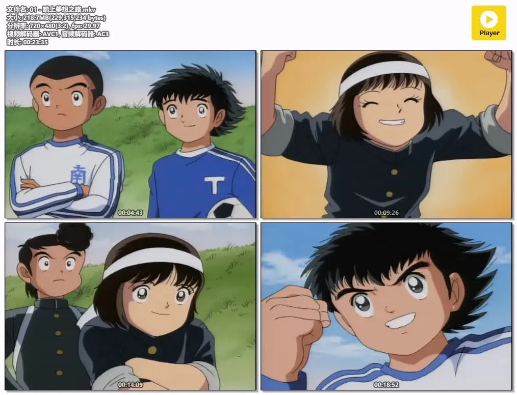 足球2002粤国日三语版 | 全52集480P高清 | 热血体育励志动画 4