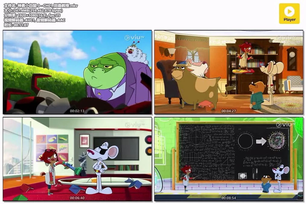 神勇小白鼠3粤语版全26集 | 1080P高清中字 | 儿童冒险搞笑动画推荐 4