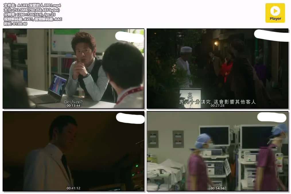 A LIFE 深爱的人 粤语配音 720P | 医疗爱情 | 中文字幕 | 高口碑日剧推荐 4