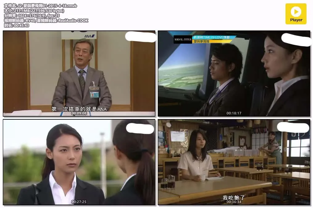 爱与梦飞翔 粤语版 576P | Miss Pilot | 励志职场 日剧 4