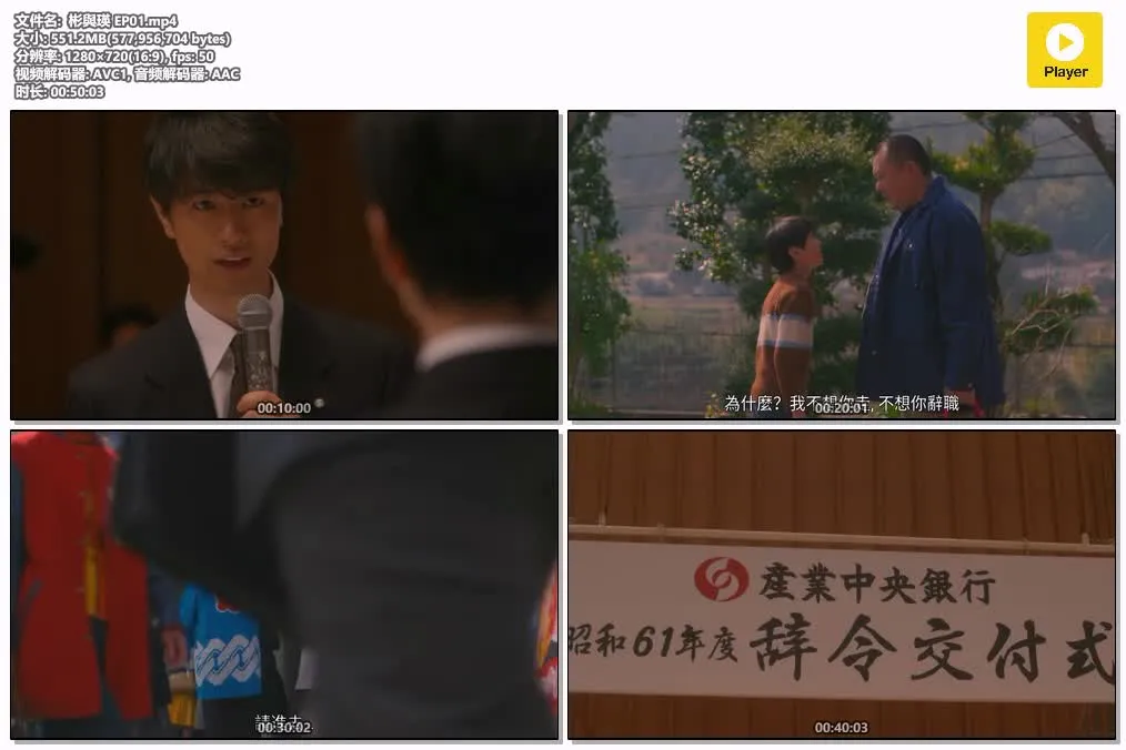 彬與瑛 粤语中字 720P | 日剧职场金融 | WOWOW经典改编 4