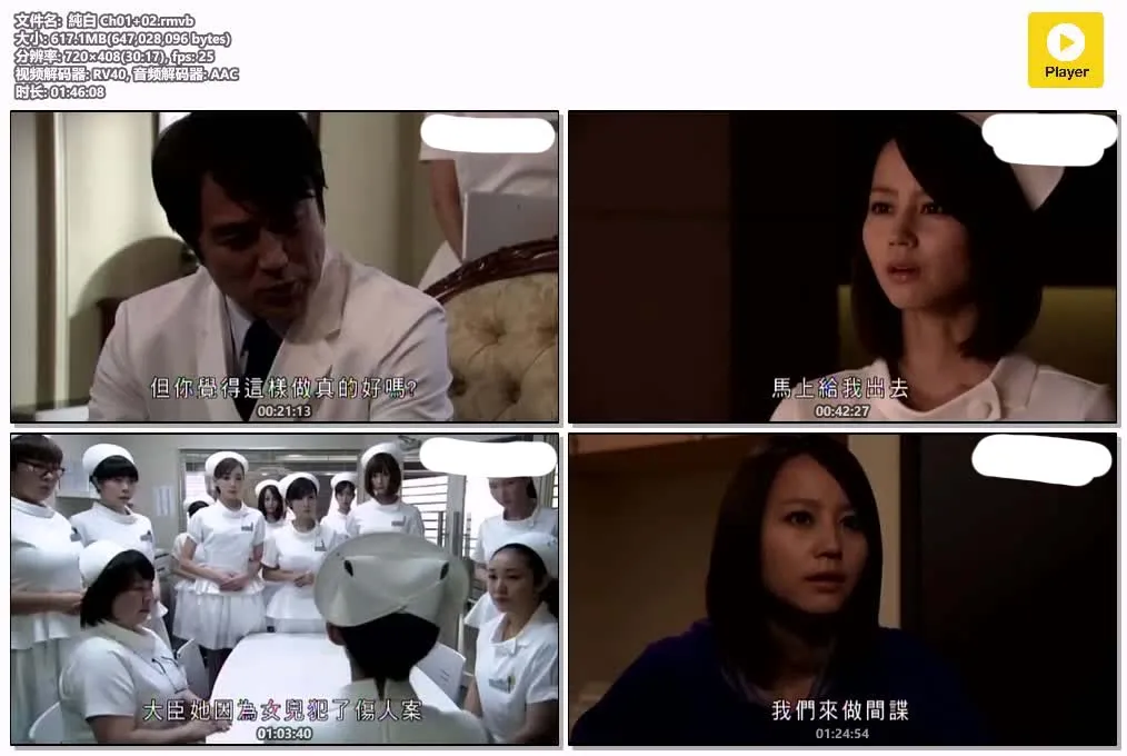 纯白 粤语版 标清 | 日剧医疗职场 | Nurses of the Palace 中文字幕 4