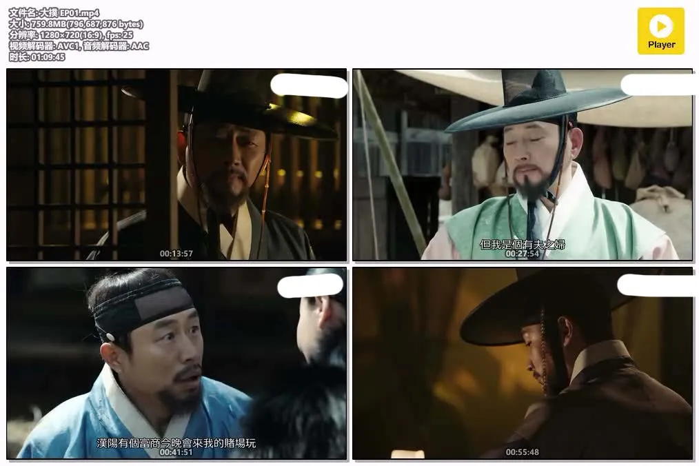 大扑 粤语版高清720P | 全21集中文字幕 | 韩国古装历史权谋韩剧推荐 4