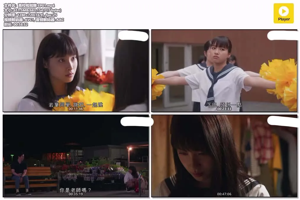 高校啦啦队 | 粤语中字 | 720P 高清青春励志日剧 4