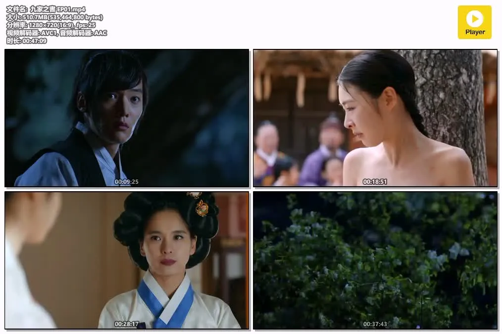 九家之书 | 720P 高清 | 粤语配音 中文字幕 | 古装爱情奇幻韩剧推荐 4
