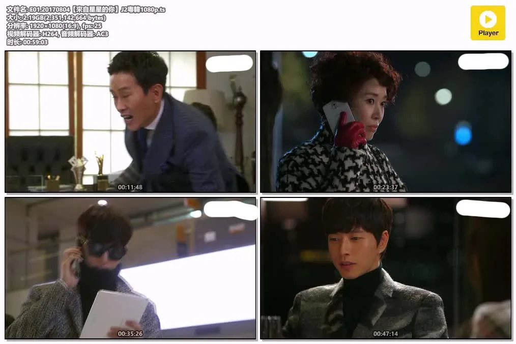 来自星星的你 | 1080P 高清 | 粤韩双语 中文字幕 | 爱情奇幻韩剧推荐 4