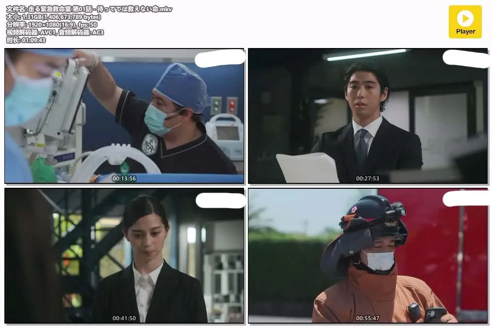 流动急症室 | 1080P 高清 | 粤日双语 中文字幕 | 医疗急救日剧推荐 4