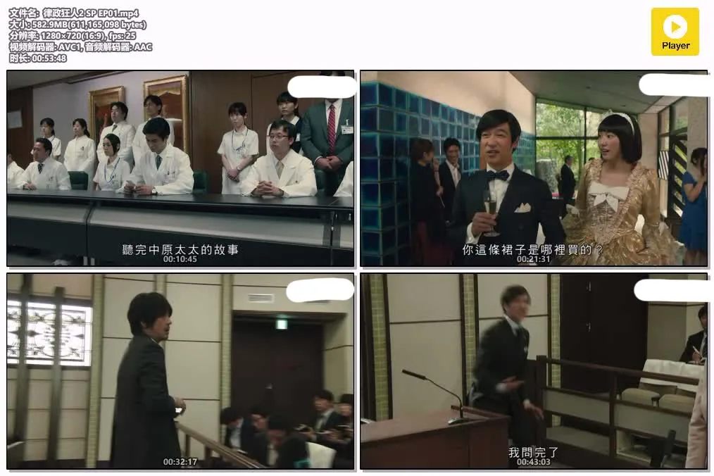 律政狂人2 特别篇 | 720P 高清 | 粤语配音 中文字幕 | 律政喜剧日剧推荐 4