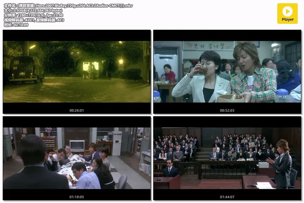 律政英雄 2007 电影版 粤日双语高清720P | 木村拓哉主演 | 律政悬疑经典推荐 4