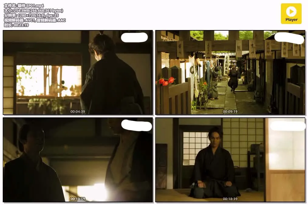 猫侍 粤语版高清720P | 全12集中文字幕 | 治愈系时代剧推荐 4