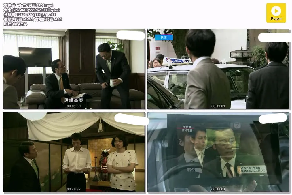 民王 粤语版高清720P | 全8集中文字幕 | 政治讽刺喜剧日剧推荐 4