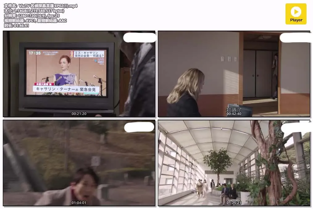 名侦探嘉芙蓮 粤语版高清720P | 山村美纱推理特别剧 | 悬疑犯罪日剧推荐 4