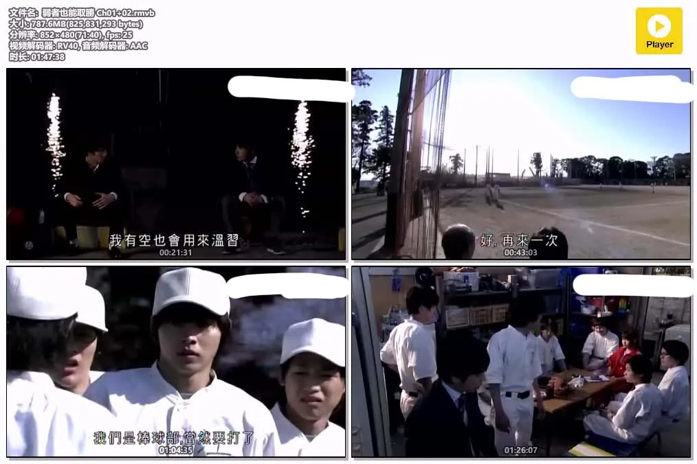 弱者也能取胜 粤语版 480P | 全11集中文字幕 | 青春励志运动日剧推荐 4
