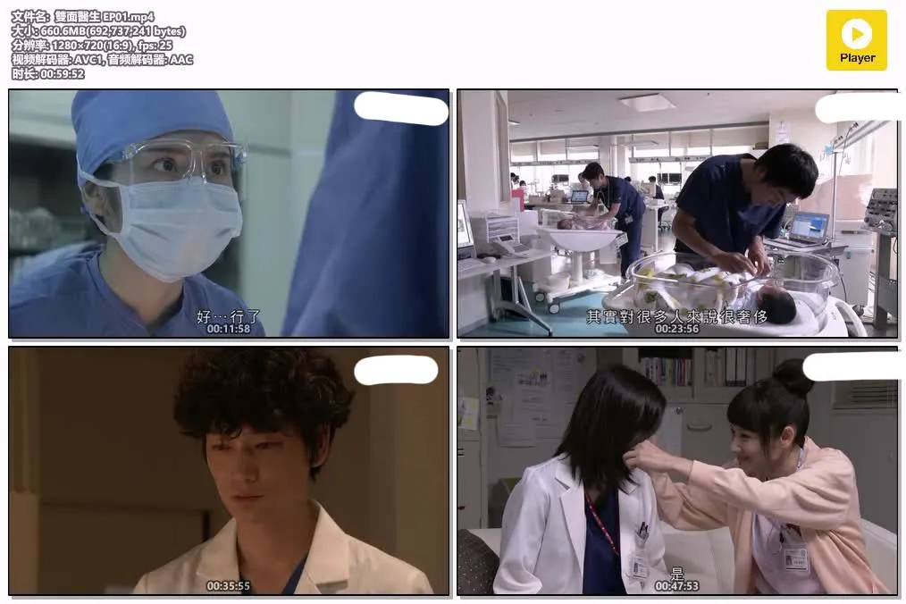 双面医生 第一季 | Double Face Doctor | 粤语配音 720P | 医疗悬疑日剧 4